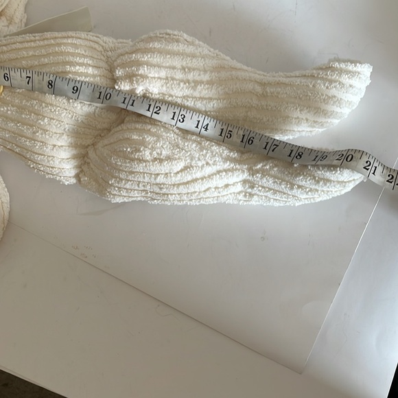 Woof & Poof Bunny Textured Stuffed Animal Toy Plush - Picture 5 of 6